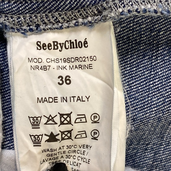 See By Chloe blue denim dress - Picture 10 of 11